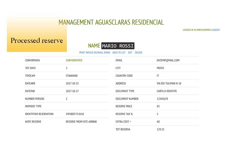 processed reserve